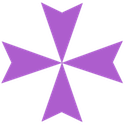 Maltese Cross Violet